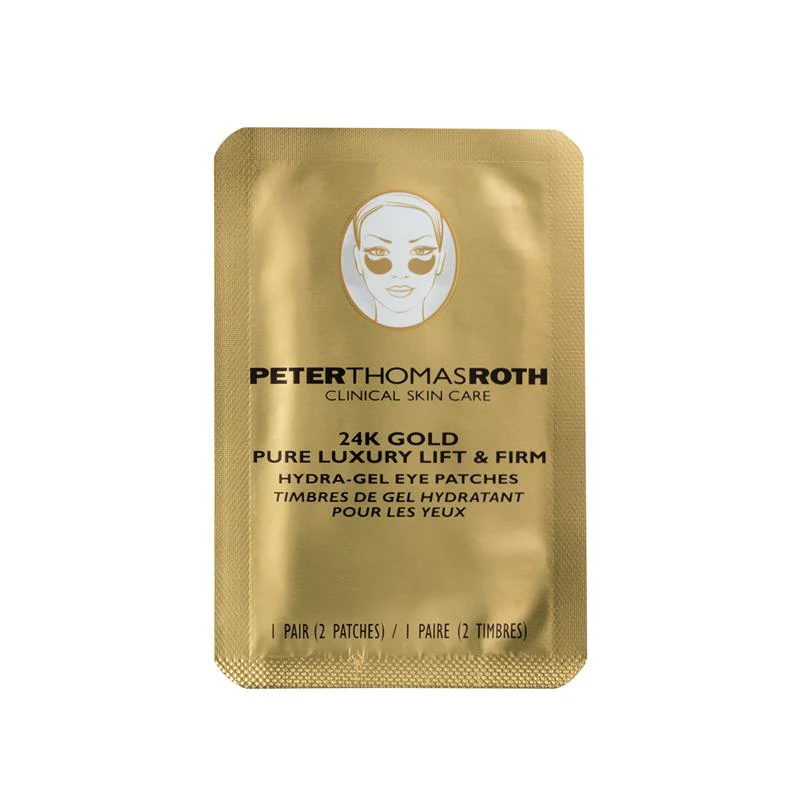 24K Gold Hydra-gel eye patches 1pr