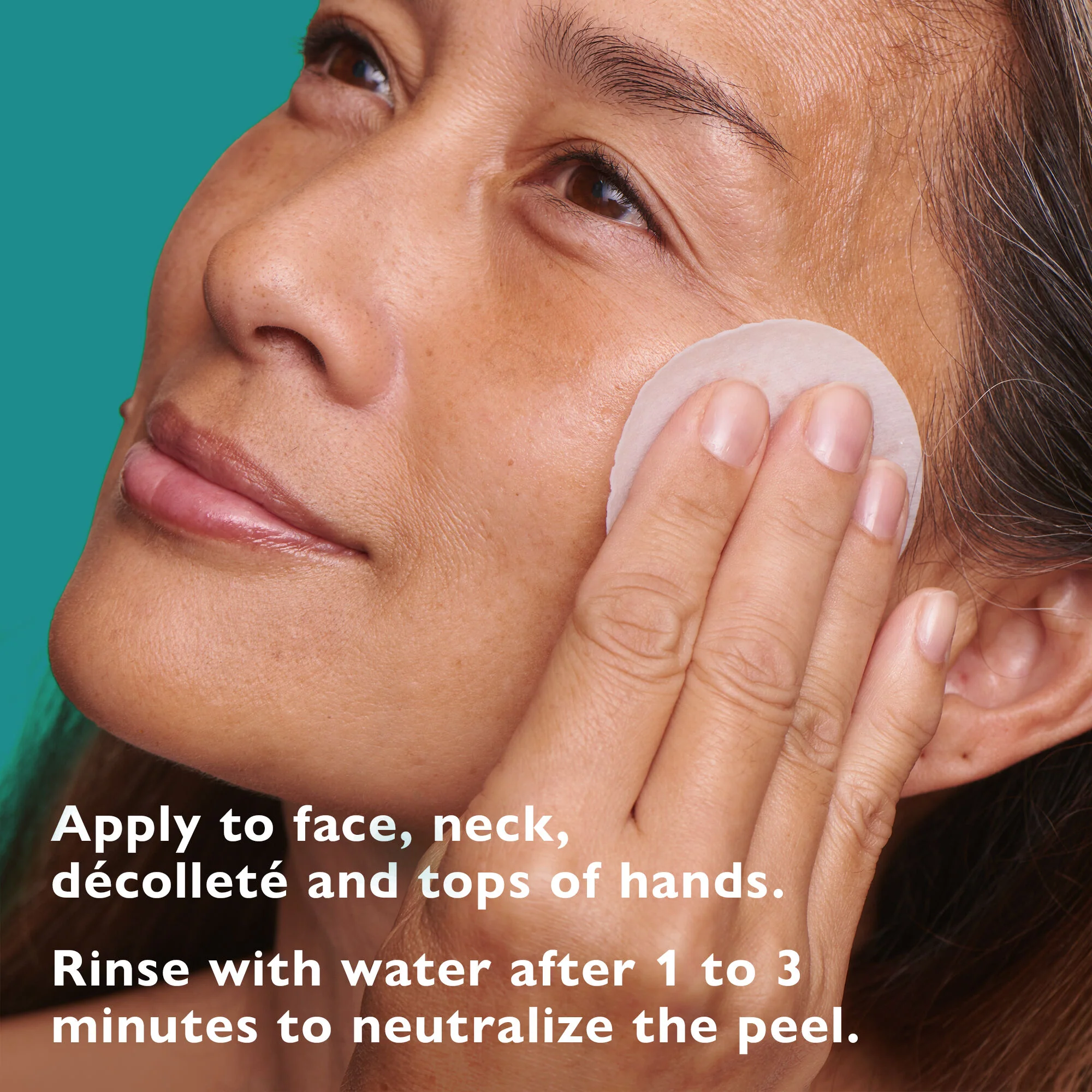 Peptide Skinjection Exfoliating Peel Pads|60 Pads - Image 4