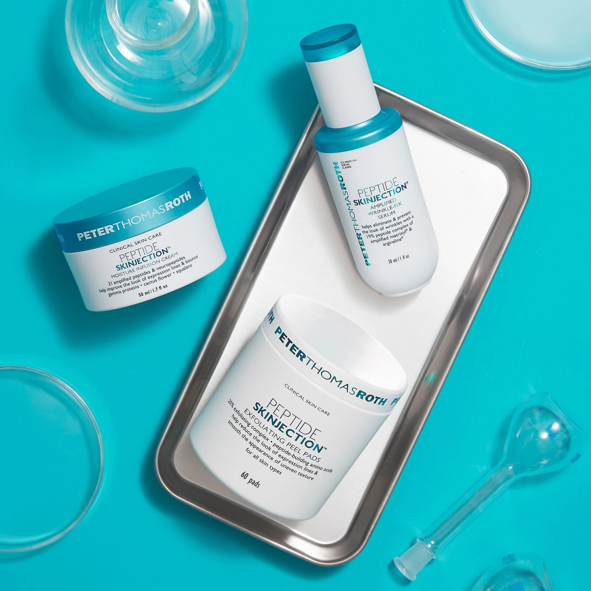 Peptide Skinjection Exfoliating Peel Pads|60 Pads - Image 6