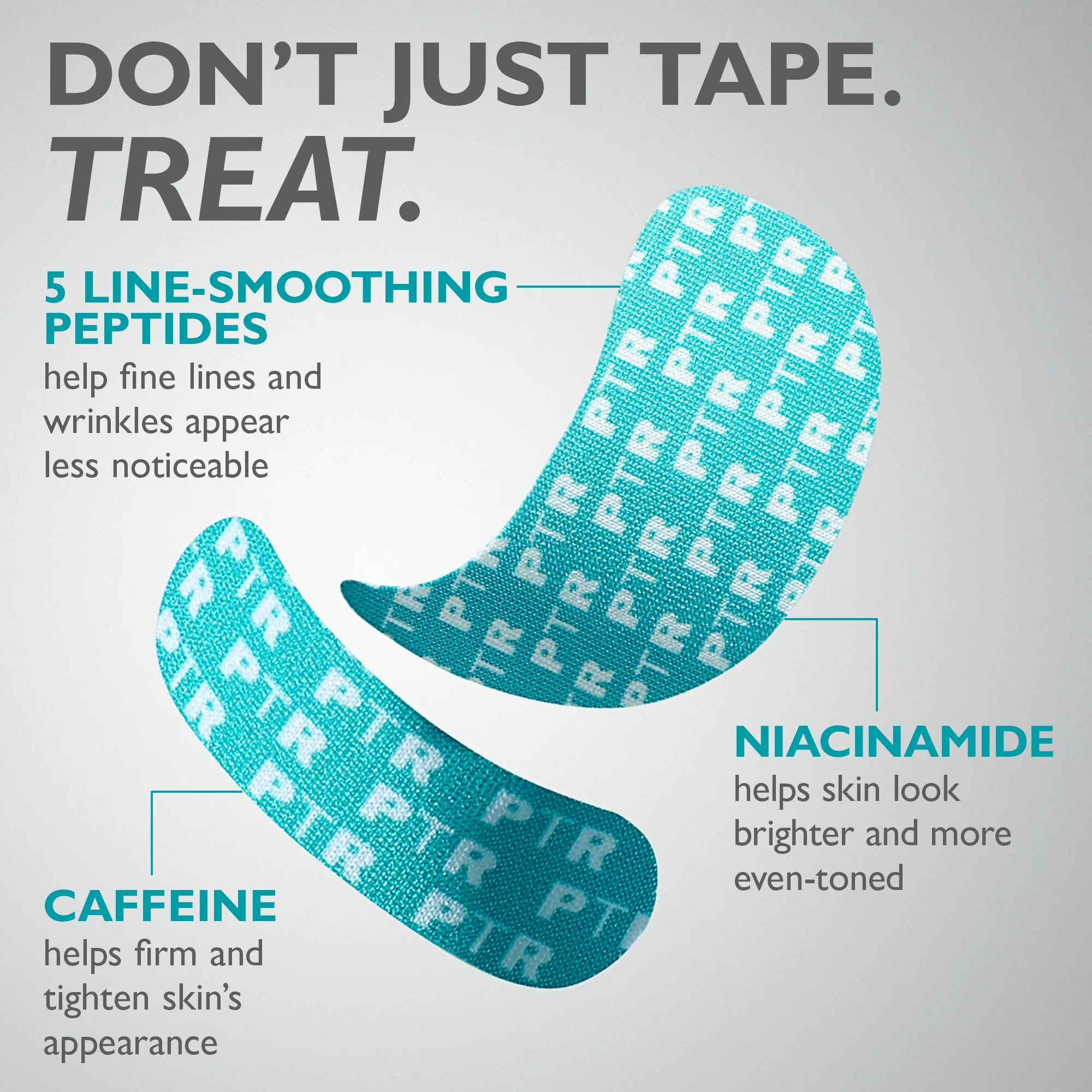 Peptide Skinjection Peptide Infused Face + Eye Tape - Image 3