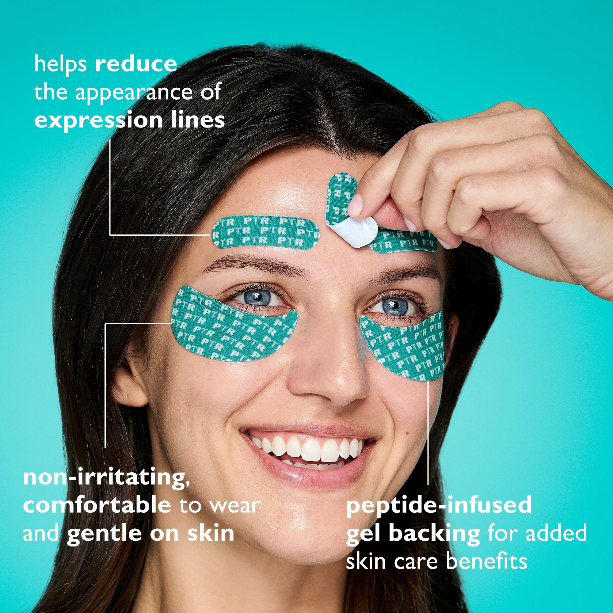 Peptide Skinjection Peptide Infused Face + Eye Tape - Image 7