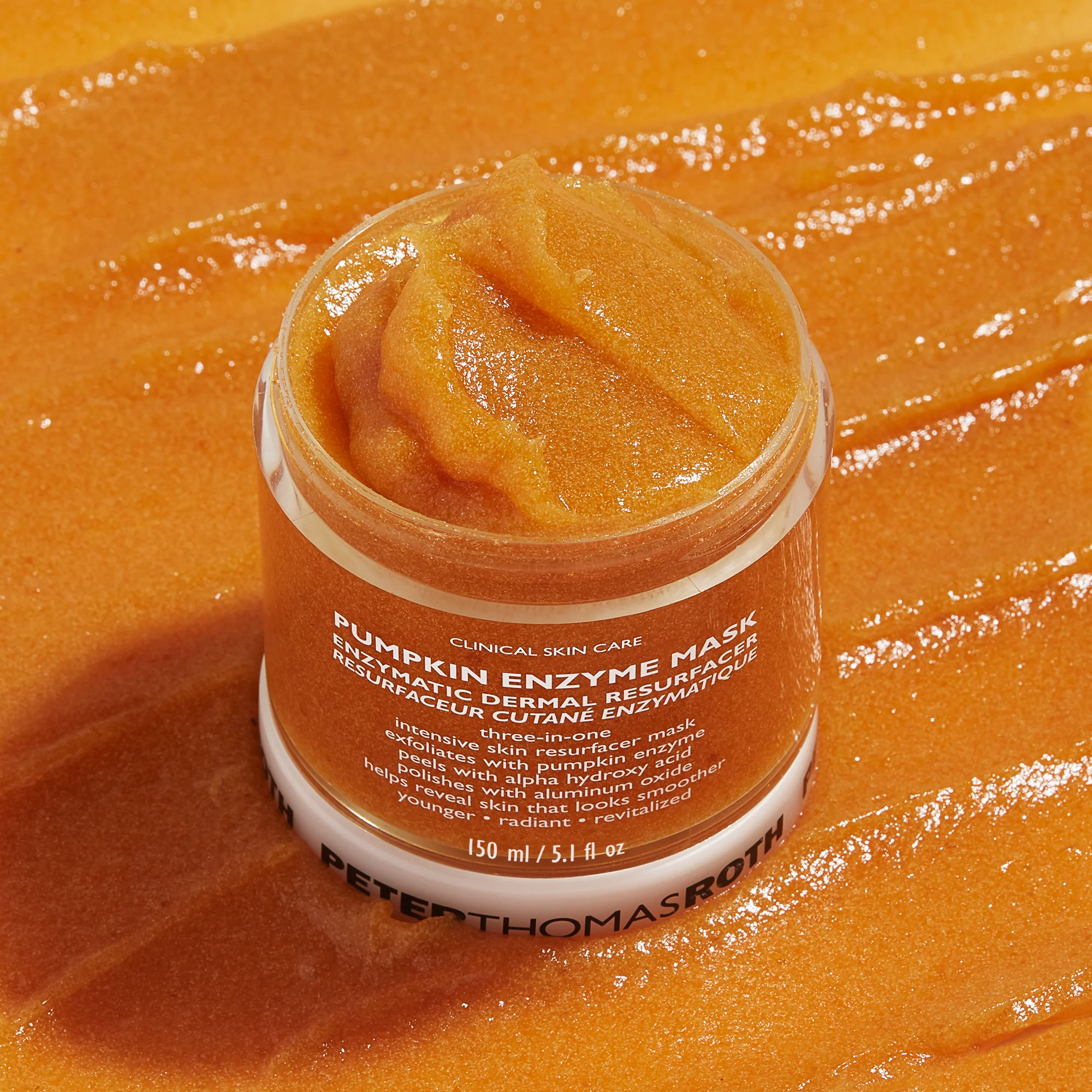 Pumpkin Enzyme Mask Enzymatic Dermal Resurfacer|150 ml / 5 fl oz - Image 2