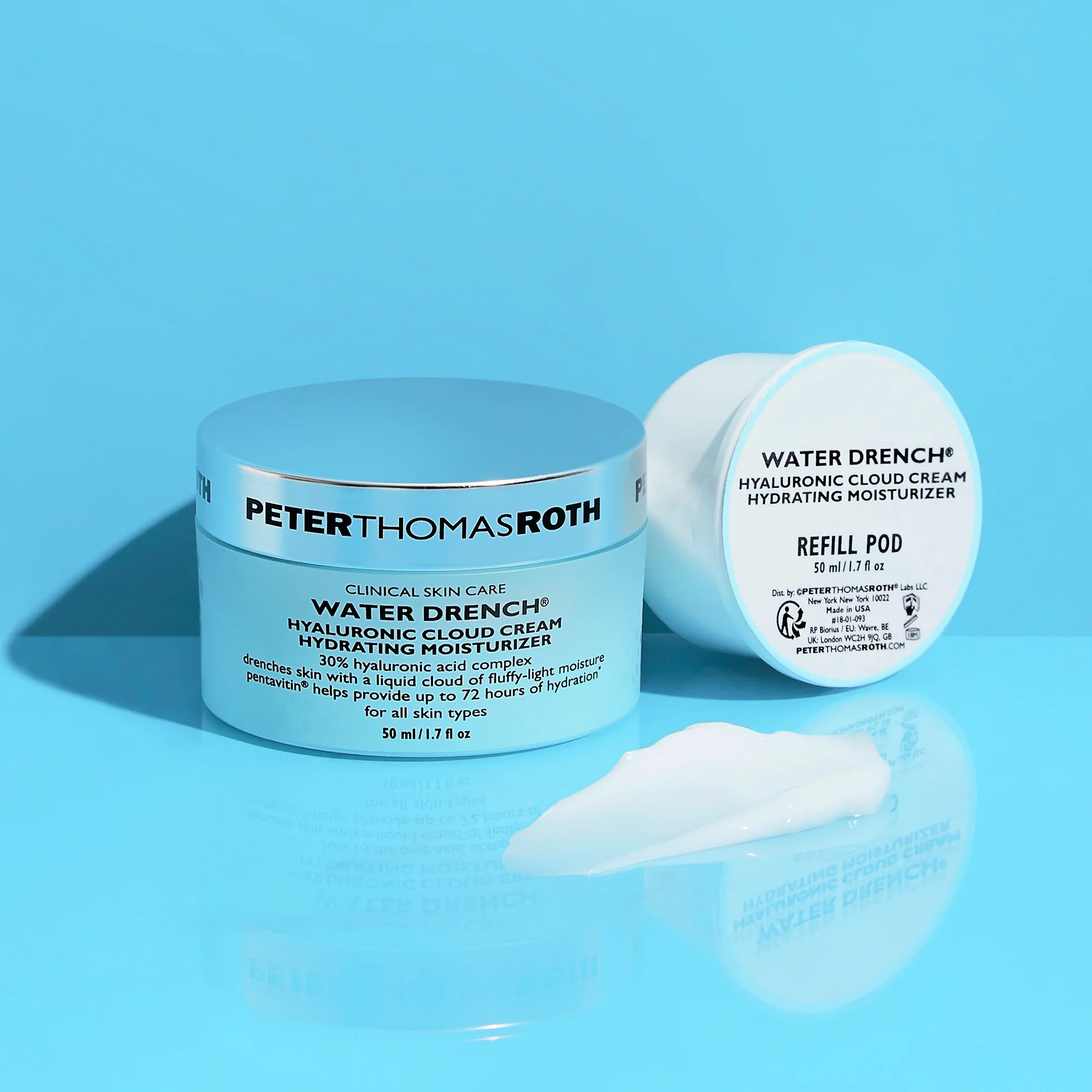 Water Drench Hyaluronic Cloud Cream Hydrating Moisturizer - Refill Pod, 1.7 fl oz - Image 2