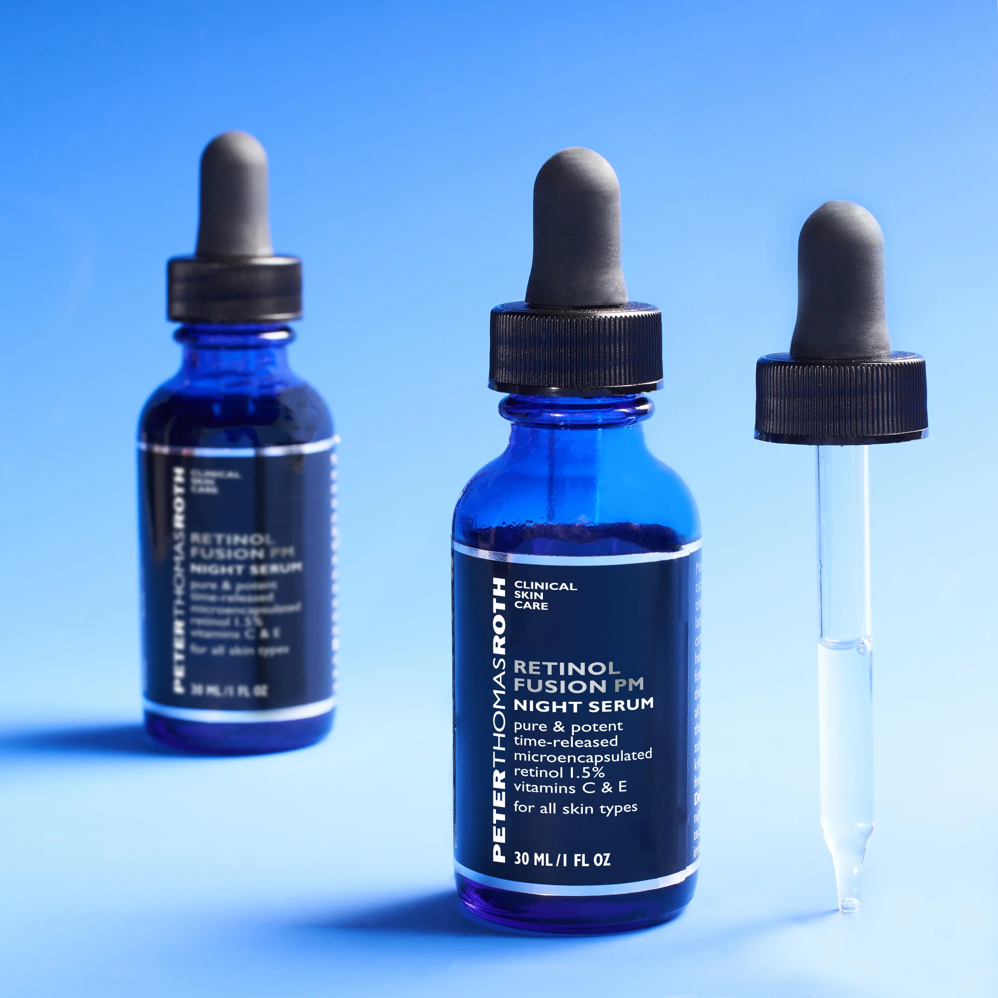 Retinol Fusion PM Night Serum|1.0 fl oz - Image 2