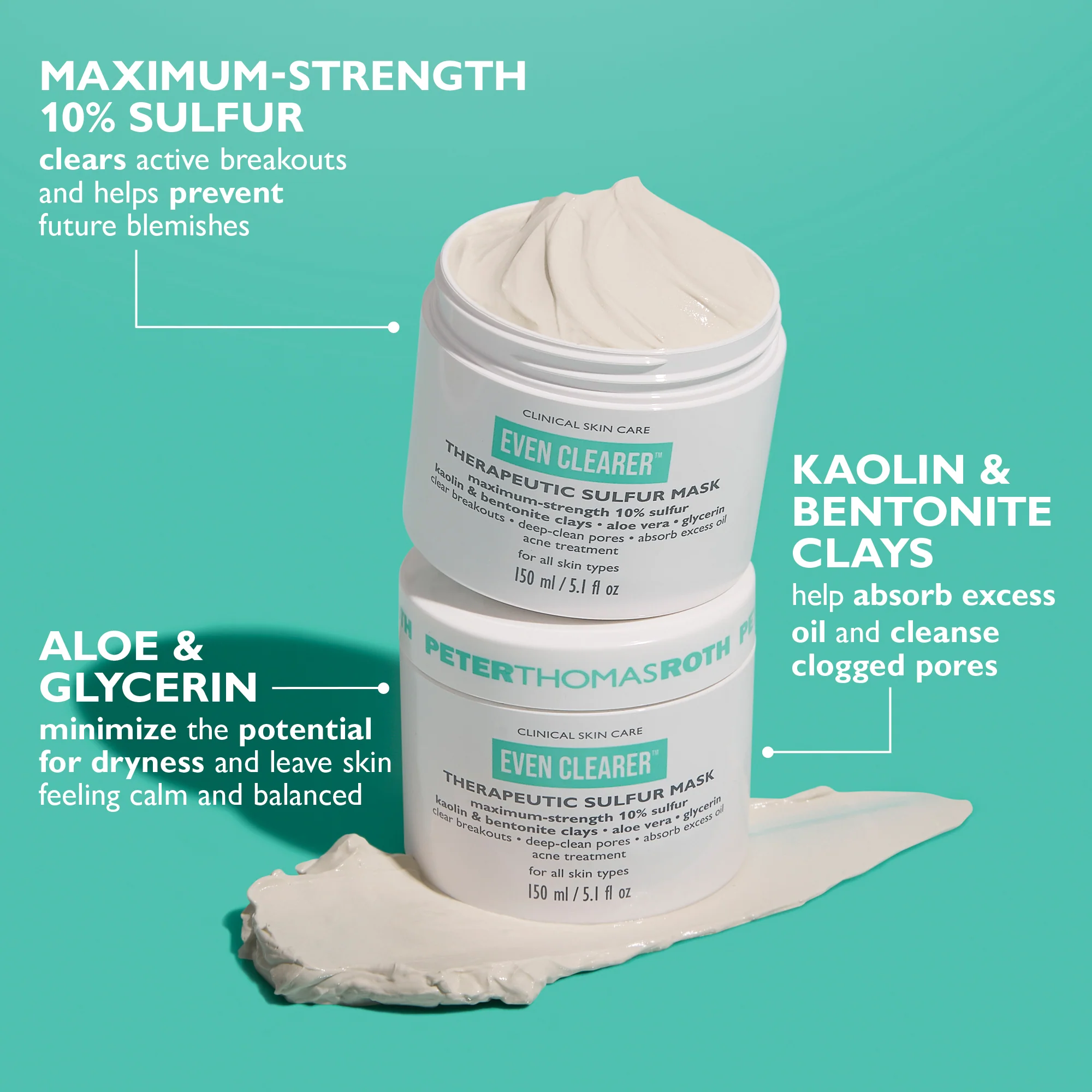 Even Clearer™ Therapeutic Sulfur Mask - Image 4