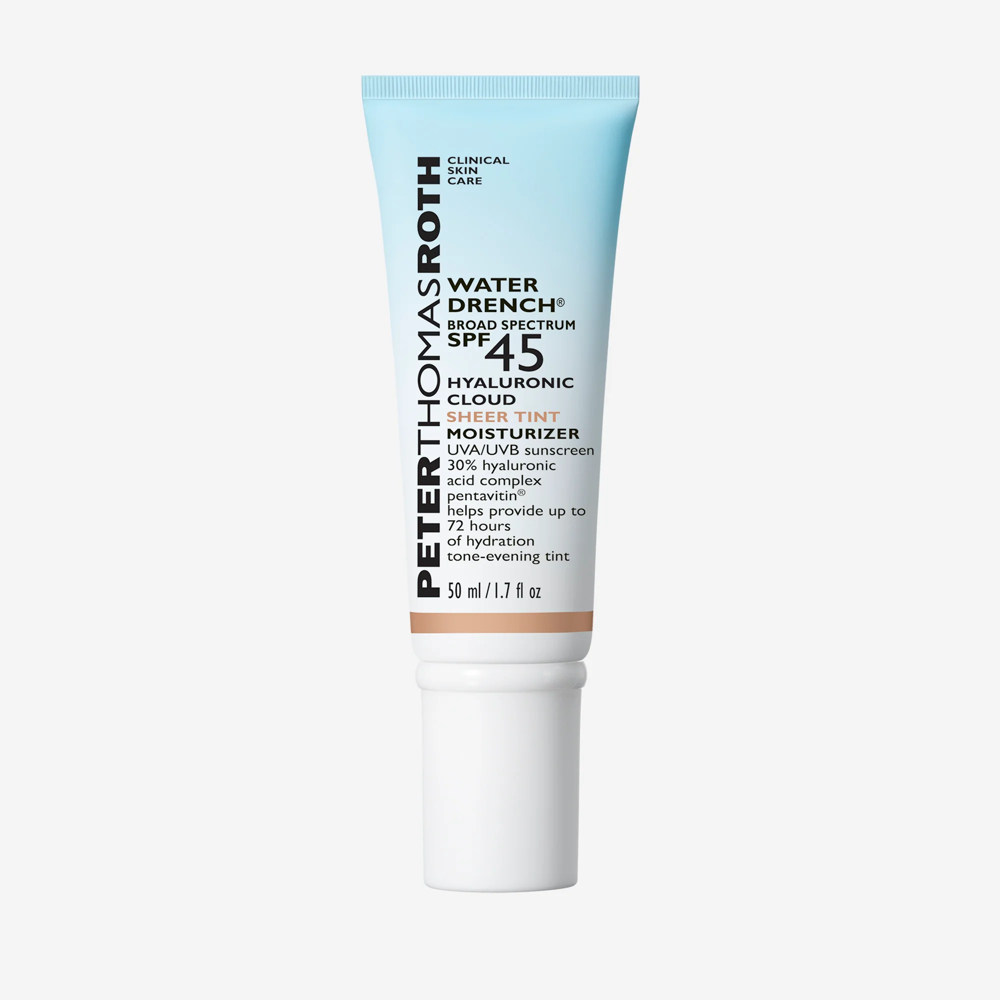 Water Drench Broad Spectrum SPF 45 Hyaluronic Cloud Sheer Tint Moisturizer|50 ml / 1.7 fl oz