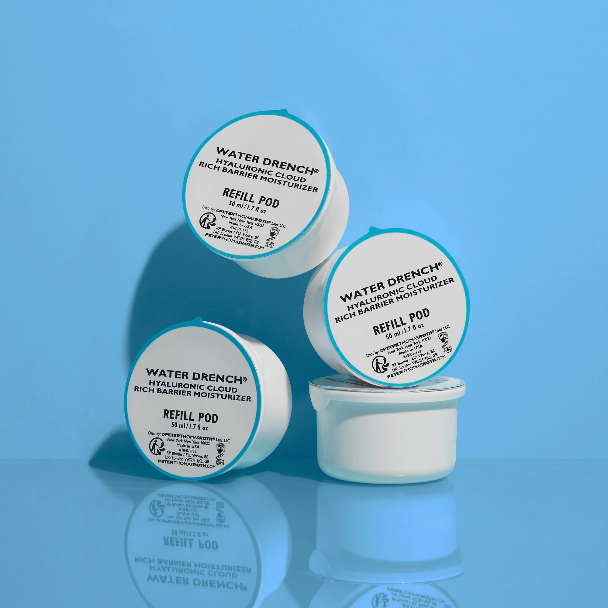 Water Drench Hyaluronic Cloud Rich Barrier Moisturizer - Refill Pod, 1.7 fl oz - Image 3