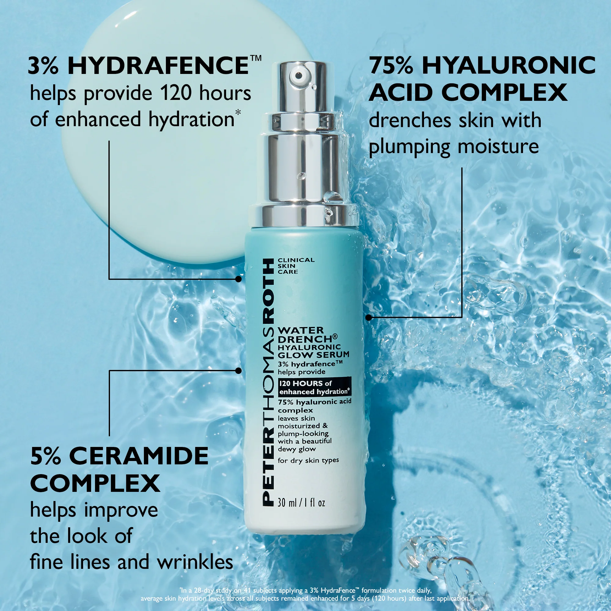 Water Drench Hyaluronic Glow Serum|30 ml / 1.0 fl oz - Image 6