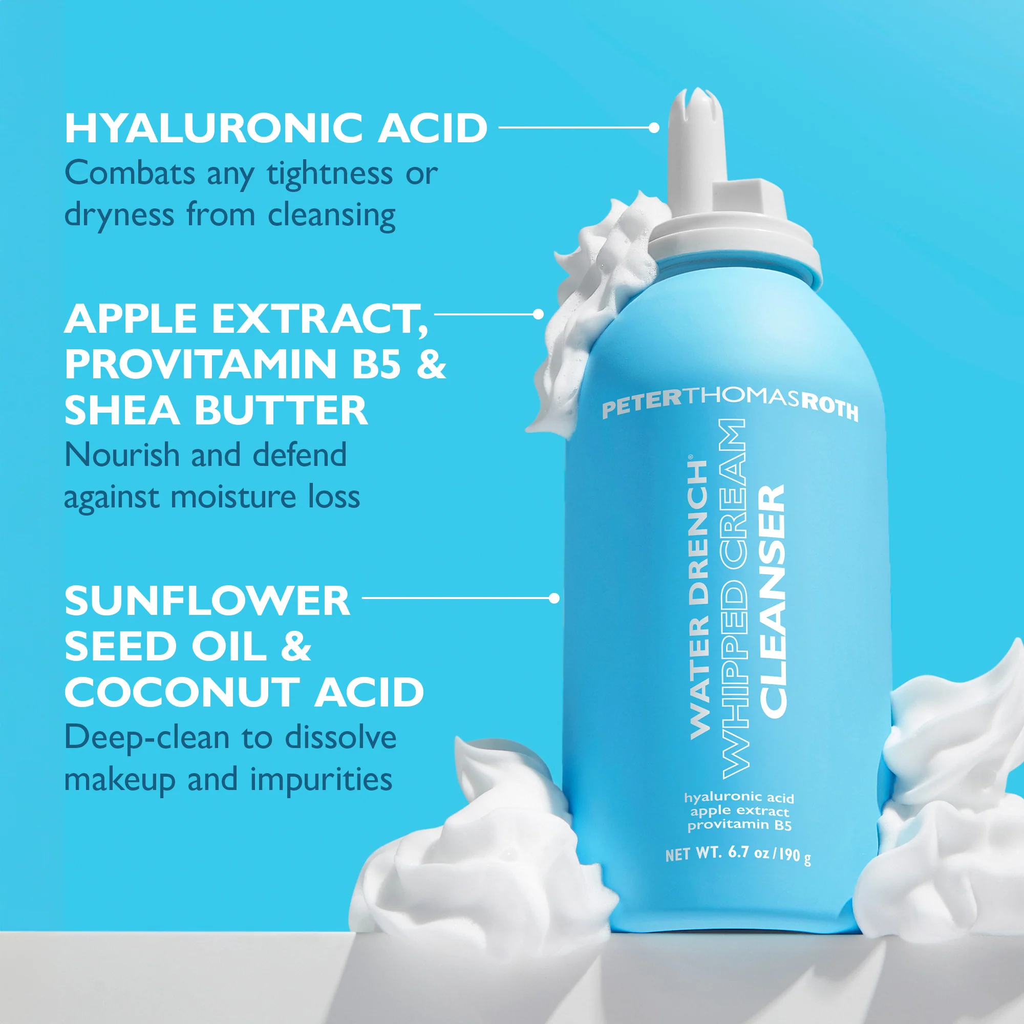 Water Drench Hyaluronic Whipped Cream Cleanser - Image 6
